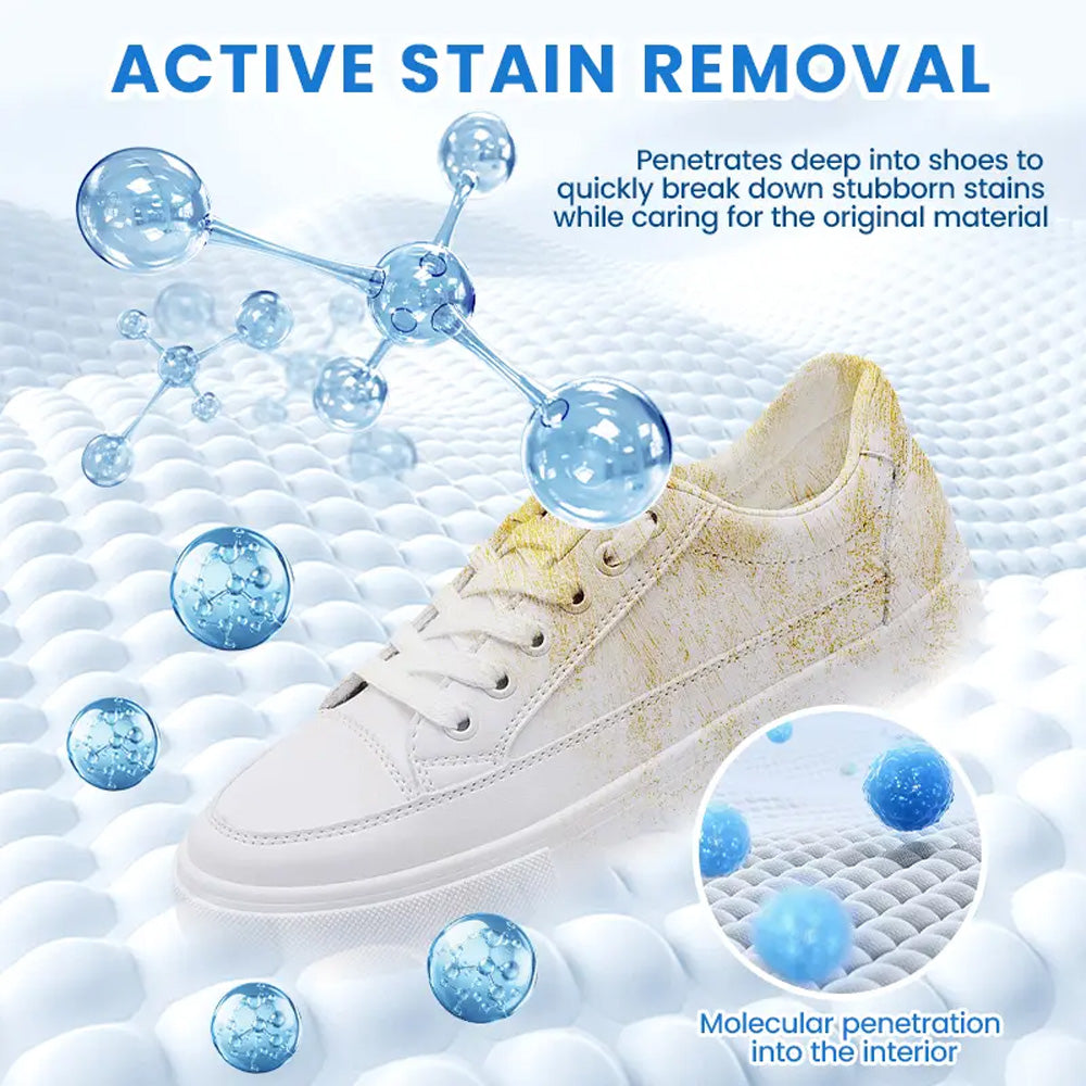 up👟 Instant White Shoe Cleaner Cream — Erase Dirt & Stains in Seconds