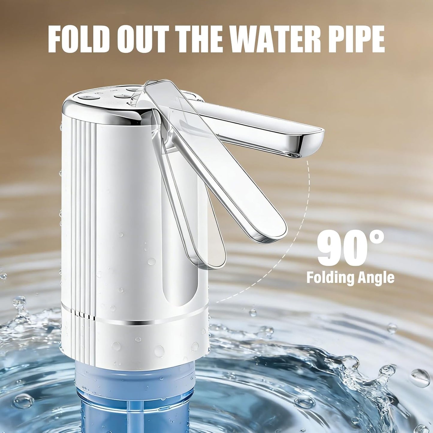 🔥 SUMMER SALE 50% OFF — Electric Water Bottle Pump | One-Touch Water Dispensing Without Heavy Lifting