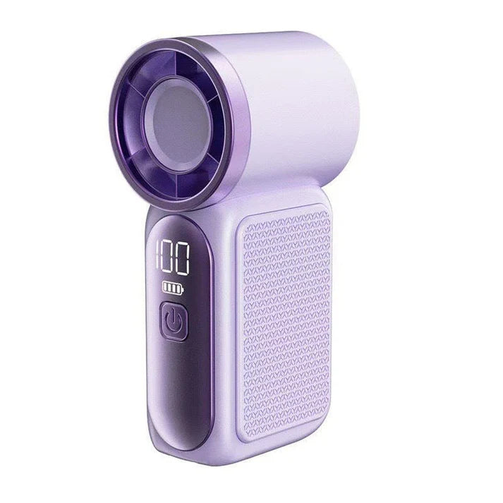 🆙ivopalo Mini Portable Handheld Fan Rechargeable with Desk Support Base