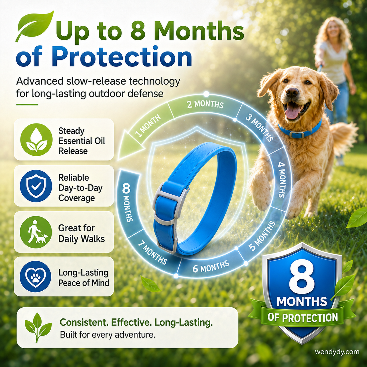 up⏰🔥LIMITED TIME 50% OFF!🔥50K+ SOLD! Natural Essential Oil Pet Pest Repellent Collar (Copy)