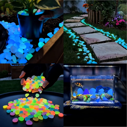up💥LIMITED TIME ONLY: 49% OFF💥🌈Colorful Glow-in-the-Dark Garden Stones