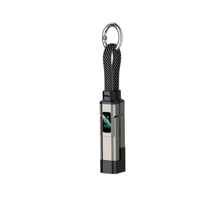 up🔥4-in-1 Digital Display Keychain Charging Cable