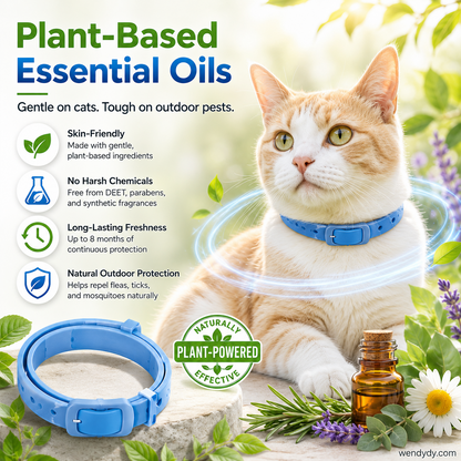 up⏰🔥LIMITED TIME 50% OFF!🔥50K+ SOLD! Natural Essential Oil Pet Pest Repellent Collar (Copy)