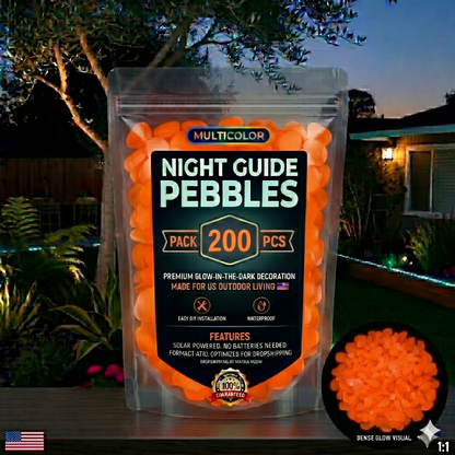 up💥LIMITED TIME ONLY: 49% OFF💥🌈Colorful Glow-in-the-Dark Garden Stones