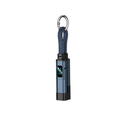 up🔥4-in-1 Digital Display Keychain Charging Cable