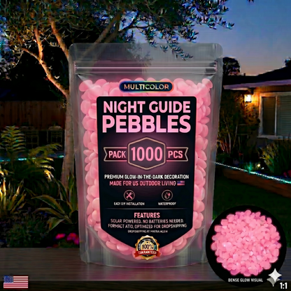 up💥LIMITED TIME ONLY: 49% OFF💥🌈Colorful Glow-in-the-Dark Garden Stones