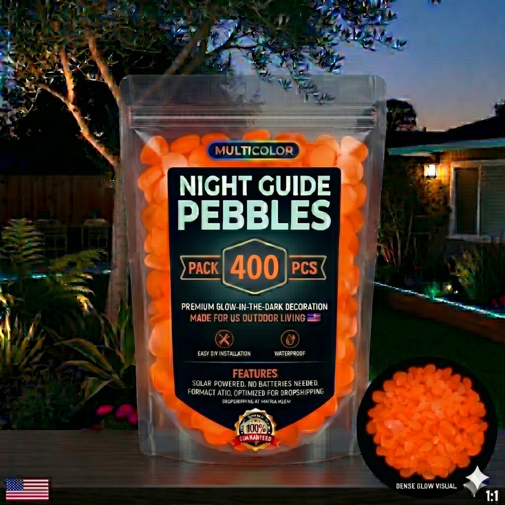 up💥LIMITED TIME ONLY: 49% OFF💥🌈Colorful Glow-in-the-Dark Garden Stones
