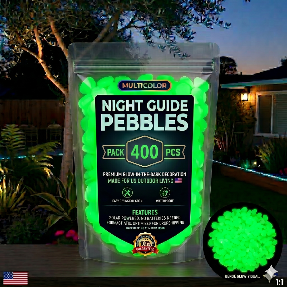 up💥LIMITED TIME ONLY: 49% OFF💥🌈Colorful Glow-in-the-Dark Garden Stones