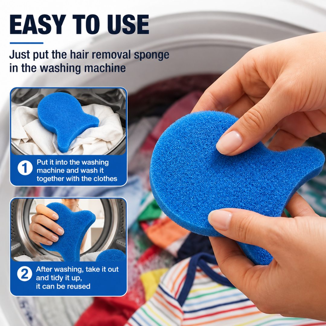 ⏳LAST DAY BUY 2 GET 1 FREE!💦 Laundry Pet Hair Removal Fish - 5 Pack
