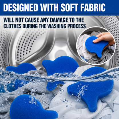⏳LAST DAY BUY 2 GET 1 FREE!💦 Laundry Pet Hair Removal Fish - 5 Pack