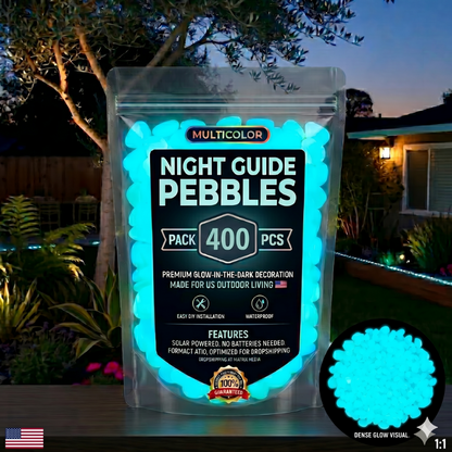 up💥LIMITED TIME ONLY: 49% OFF💥🌈Colorful Glow-in-the-Dark Garden Stones