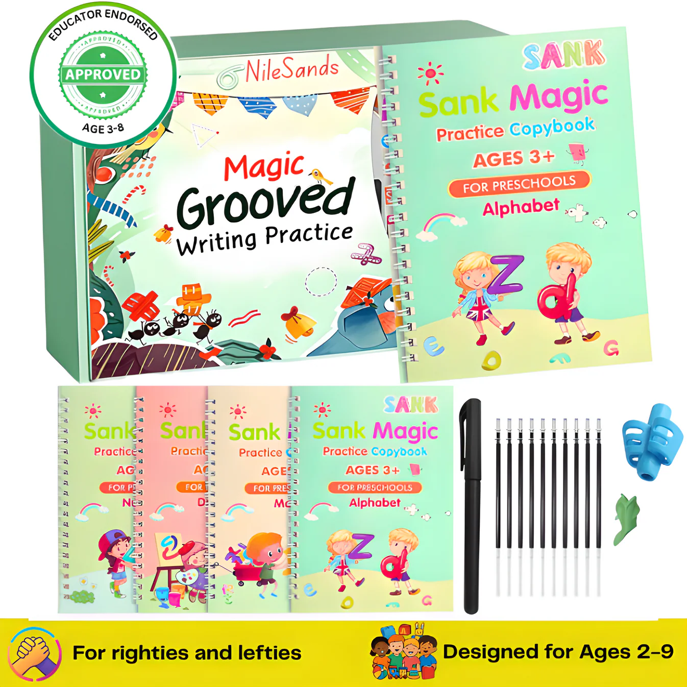 1 Set (4 Books) — Starter Set