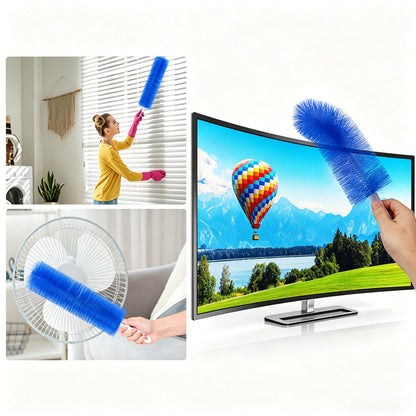 🔥 50% OFF Today | Bendable Microfiber Dust Remover – Reach Fans Vents & Tight Corners With Ease
