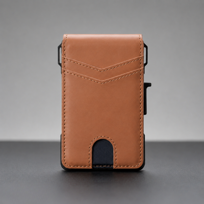 Minimalist Pop-Up Card Wallet - Maximum Capacity. Minimal Footprint.