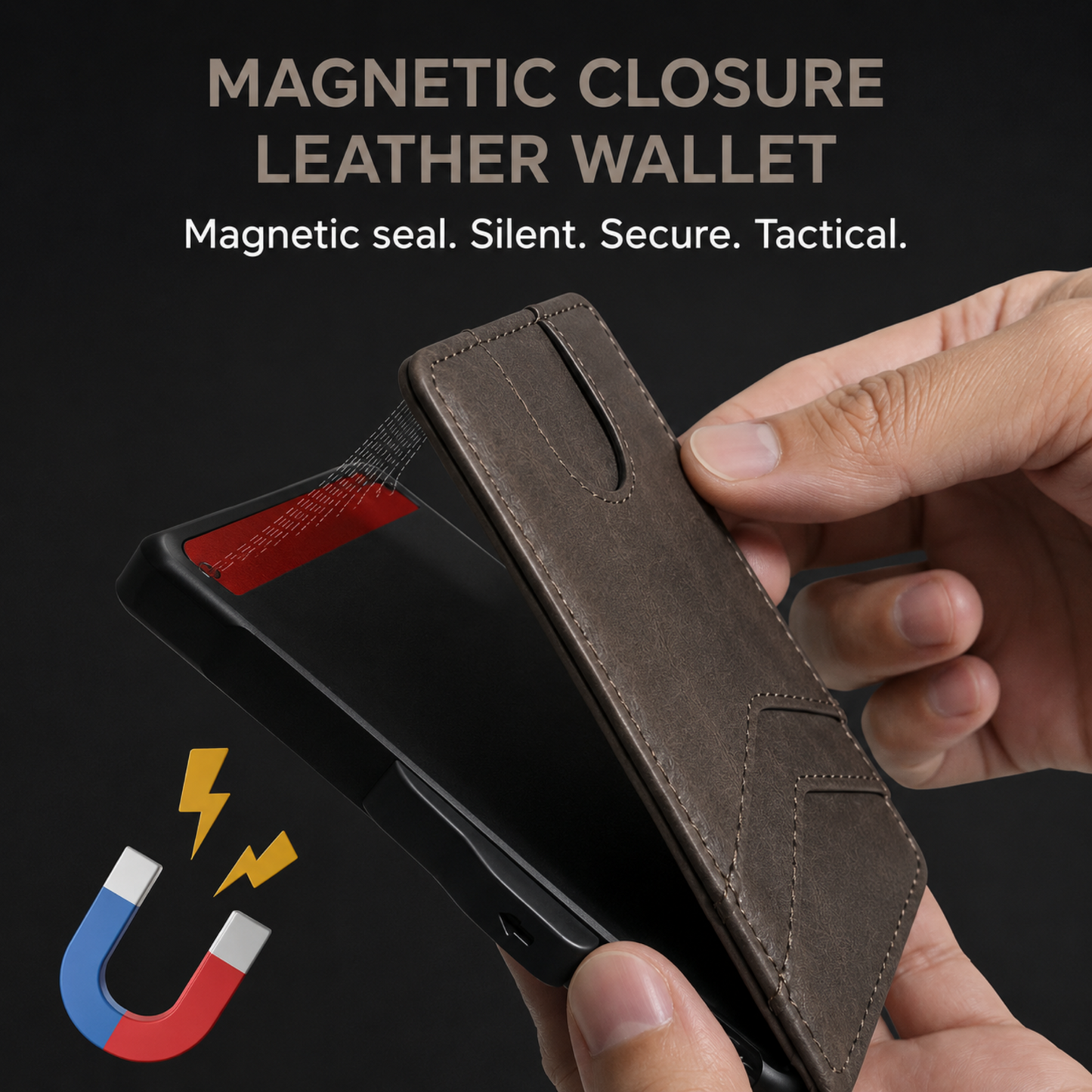 Minimalist Pop-Up Card Wallet - Maximum Capacity. Minimal Footprint.