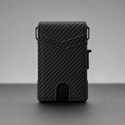 Minimalist Pop-Up Card Wallet - Maximum Capacity. Minimal Footprint.