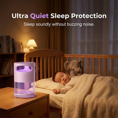 🦟 50% OFF! UV Mosquito Killer Lamp – quiet, USB, chemical🔇🌙