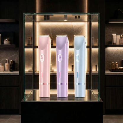 🆙✨2-in-1 Painless Bikini Hair Trimmer for Face & Body