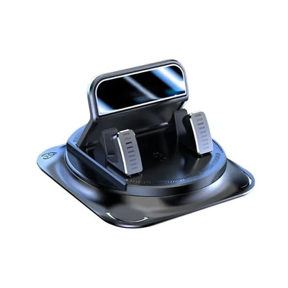 up 360° Rotating Car Phone Holder — Secure Hands-Free Mount For Safer Driving, GPS Navigation & Easy One-Hand Use