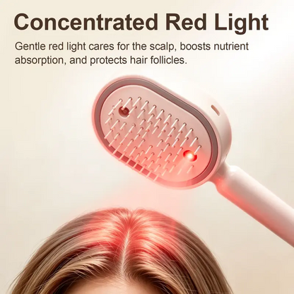 🔥50% OFF! 🔥Electric Spray Scalp Massage Brush with Mist & Red Light
