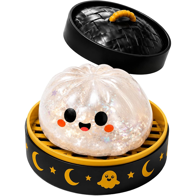 Halloween Bao Bun Squishy Blind Box – Cute Spooky Stress Relief Toy