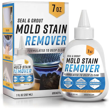 🧽 Mold Stain Remover Gel | Heavy-Duty Cleaner for Washer Seal, Grout & Shower