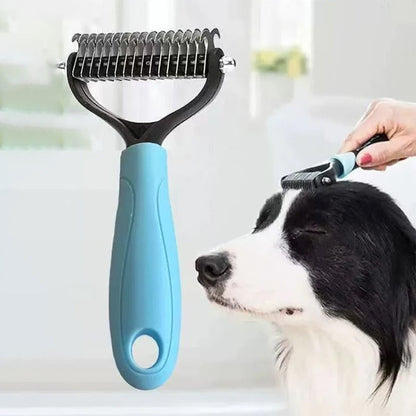 🌸🐱 ivopalo® Double-Sided Grooms Comb – For Dogs & Cats 🐶🐱