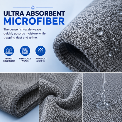 🔥 Up to 50% OFF ivopalo® Magic Cleaning Cloths - One Wipe for Streak-Free Glass, Mirrors & Stainless Steel