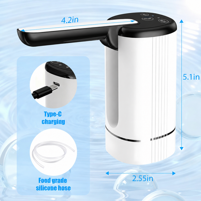 🔥 SUMMER SALE 50% OFF — Electric Water Bottle Pump | One-Touch Water Dispensing Without Heavy Lifting