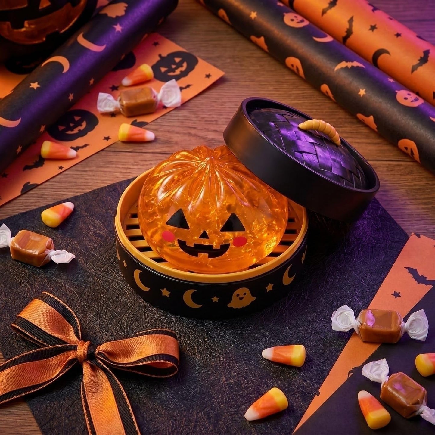 Halloween Bao Bun Squishy Blind Box – Cute Spooky Stress Relief Toy