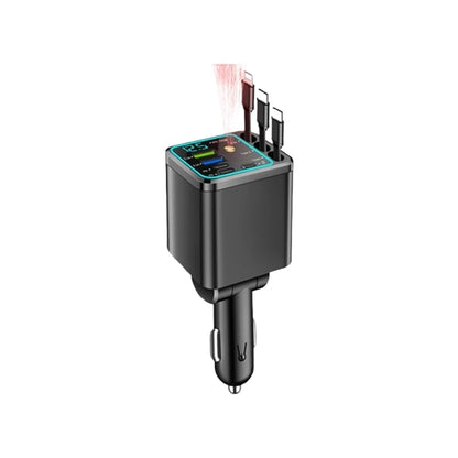 ⚡🚗 50% OFF TODAY — 7-in-1 Wireless Car Charger | RGB Starry Light Display | Smart Voltage Monitor