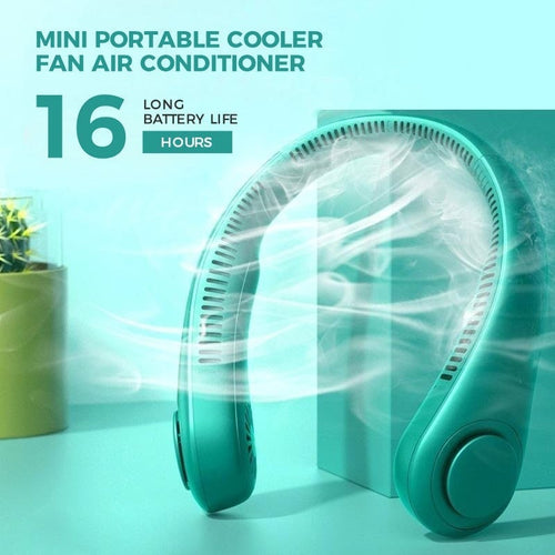 🎧Hands-Free Cooling Wherever Summer Takes You-Stay cool on walks, commutes, outdoor days, and hot workspaces with a lightweight wearable neck fan.