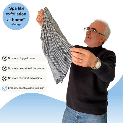 ivopalo Exfoliating Antibacterial Shower Towel