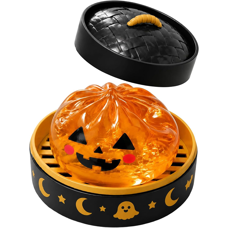 Halloween Bao Bun Squishy Blind Box – Cute Spooky Stress Relief Toy