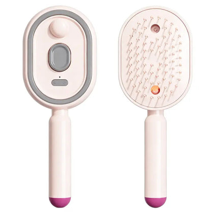 🆙 Electric Spray Scalp Massage Brush with Mist & Red Light