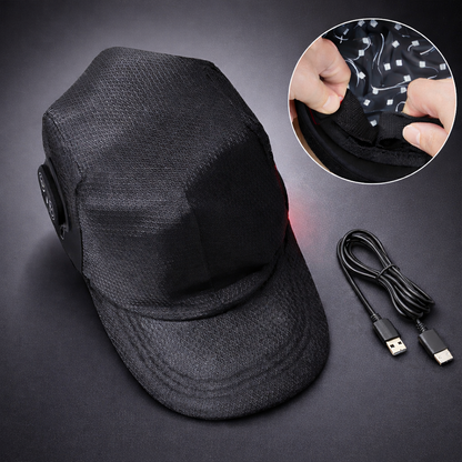 🔴 Ivopalo® Red Light Therapy Hair Cap – At-Home Scalp Care Cap for Fuller-Looking Hair