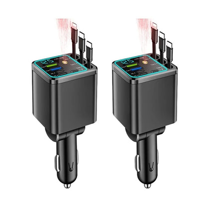 ⚡🚗 50% OFF TODAY — 7-in-1 Wireless Car Charger | RGB Starry Light Display | Smart Voltage Monitor