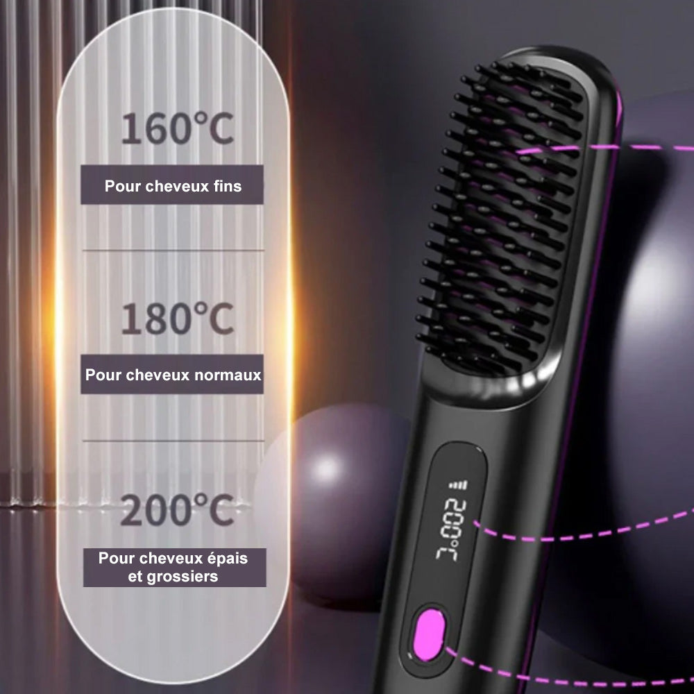 🆙Ⓜ️ Short Hair Styling Revolution: The Smart Brush for Precise and Effortless Looks 🪮✨