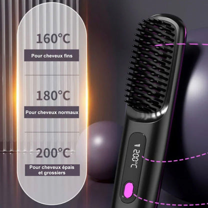 🆙Ⓜ️ Short Hair Styling Revolution: The Smart Brush for Precise and Effortless Looks 🪮✨