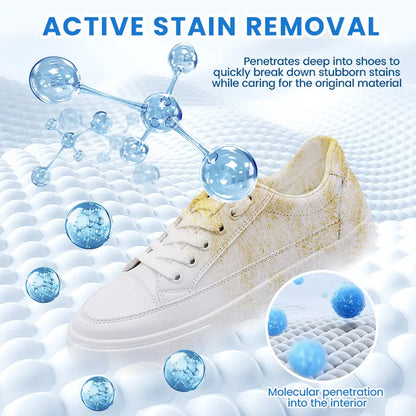 up👟 Instant White Shoe Cleaner Cream — Erase Dirt & Stains in Seconds