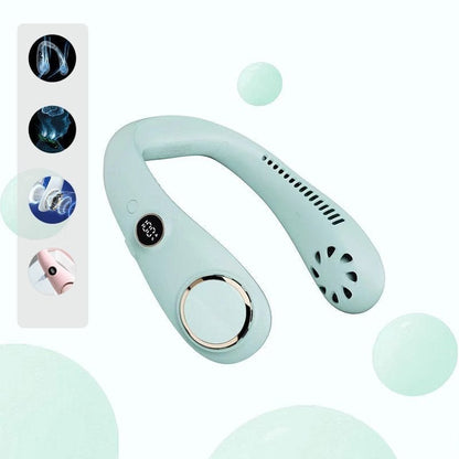 🎧Hands-Free Cooling Wherever Summer Takes You-Stay cool on walks, commutes, outdoor days, and hot workspaces with a lightweight wearable neck fan.