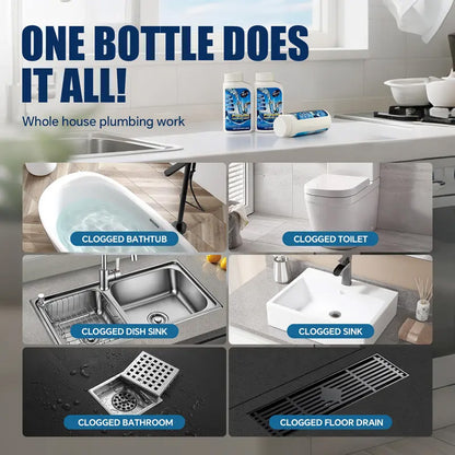 🔥IEY®   Instant Drain Unclogger — Clears Stubborn Kitchen & Bathroom Clogs Fast
