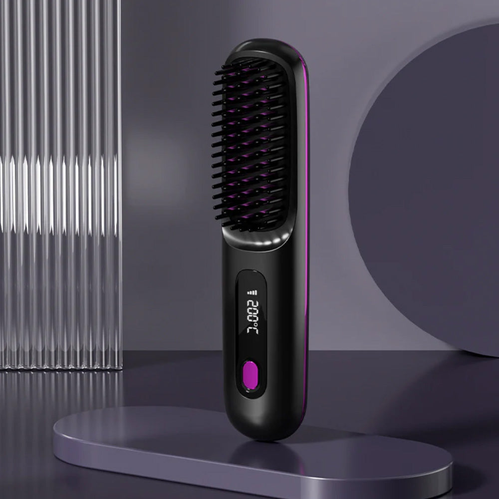 🆙Ⓜ️ Short Hair Styling Revolution: The Smart Brush for Precise and Effortless Looks 🪮✨