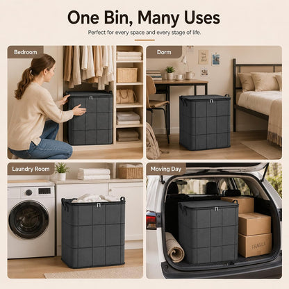 🥳2026 HOT SALE🥳 XXL Foldable Storage Bag with Reinforced Handles
