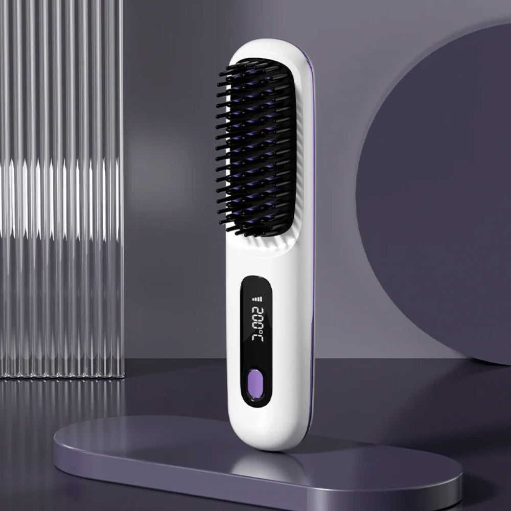 🆙Ⓜ️ Short Hair Styling Revolution: The Smart Brush for Precise and Effortless Looks 🪮✨