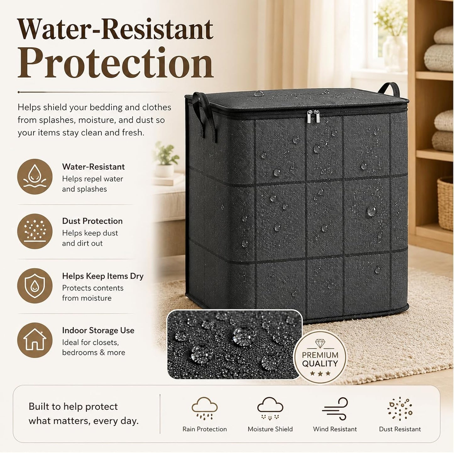🥳2026 HOT SALE🥳 XXL Foldable Storage Bag with Reinforced Handles