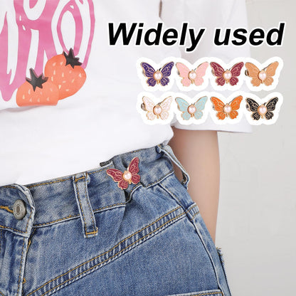 🆙8Pcs Butterfly Waist Tightener Clips