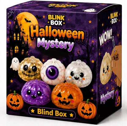 Halloween Bao Bun Squishy Blind Box – Cute Spooky Stress Relief Toy
