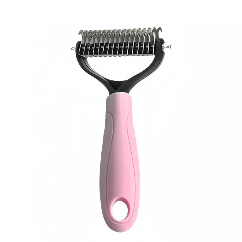 🌸🐱 ivopalo® Double-Sided Grooms Comb – For Dogs & Cats 🐶🐱