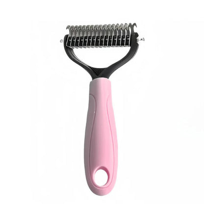 🌸🐱 ivopalo® Double-Sided Grooms Comb – For Dogs & Cats 🐶🐱